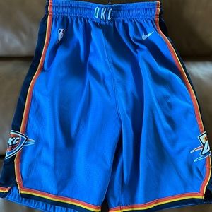 OKC Thunder boys Basketball shorts